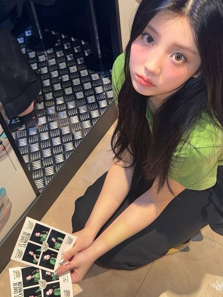 A moment captured by Wonhee (ILLIT)'s fan