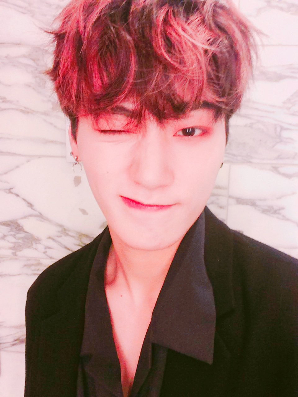 Recent activity shot of San (ATEEZ)