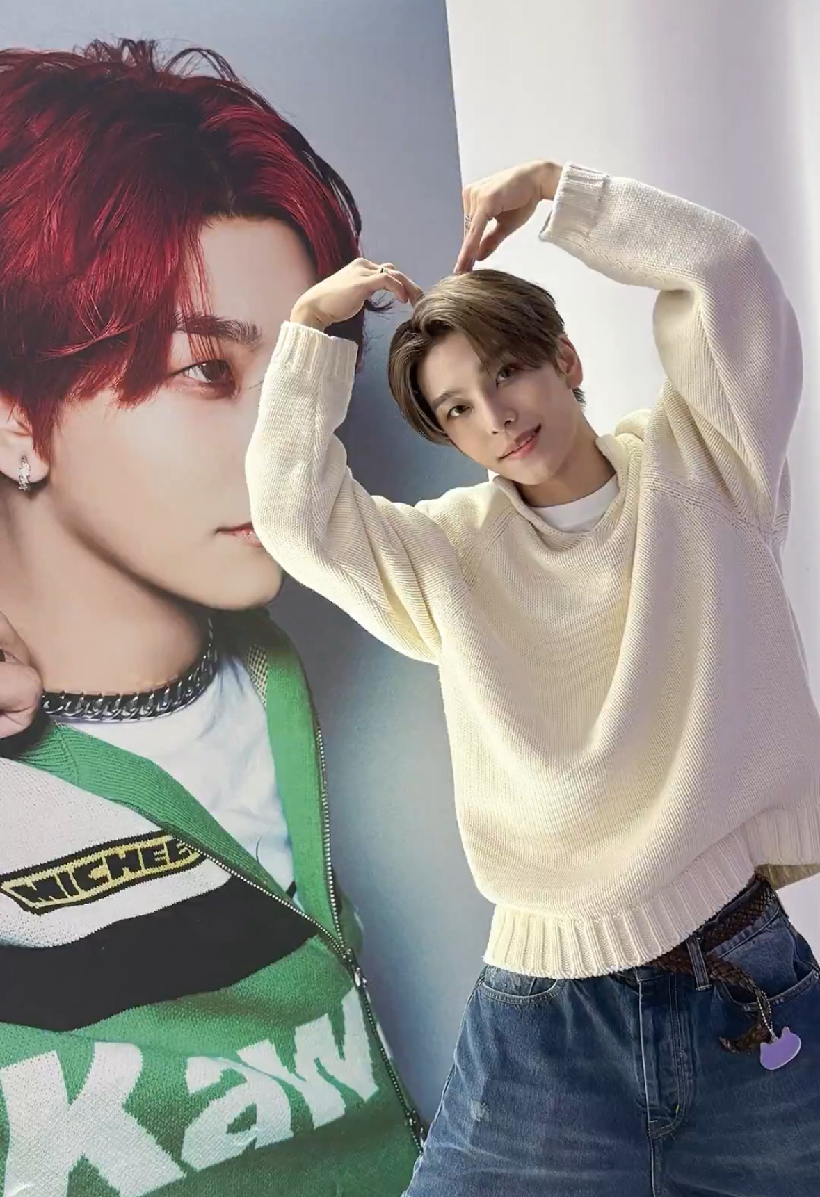 Recent activity shot of He Xinlong (ALPHA DRIVE ONE)