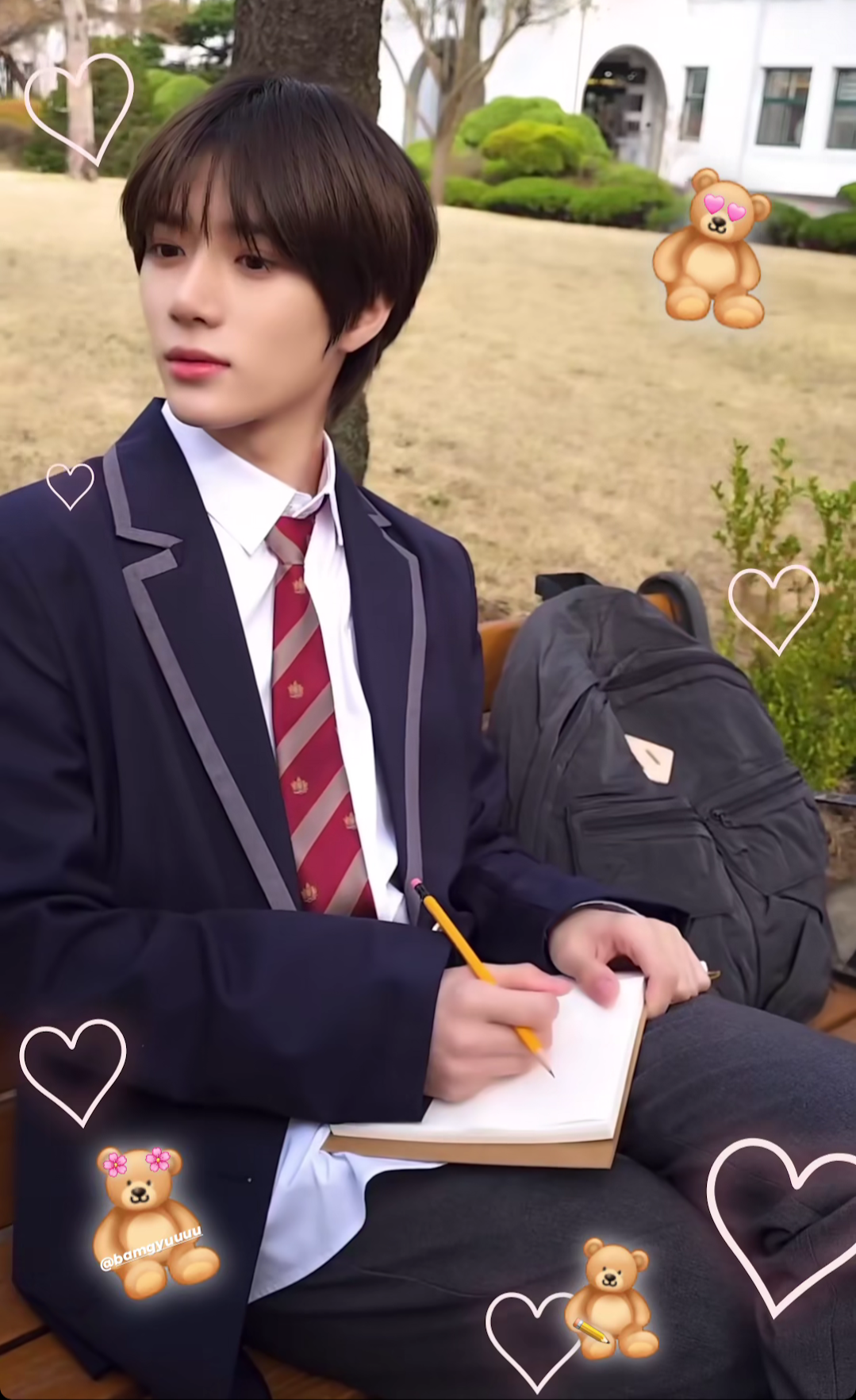 Recent activity shot of Beomgyu (TOMORROW X TOGETHER)