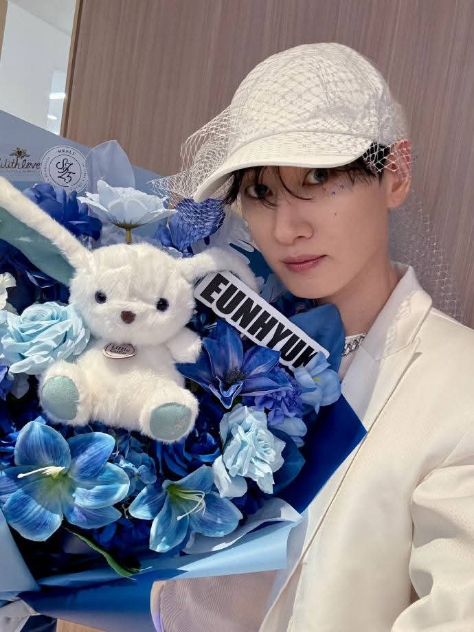 Behind-the-scenes cut of Eunhyuk (Super Junior)