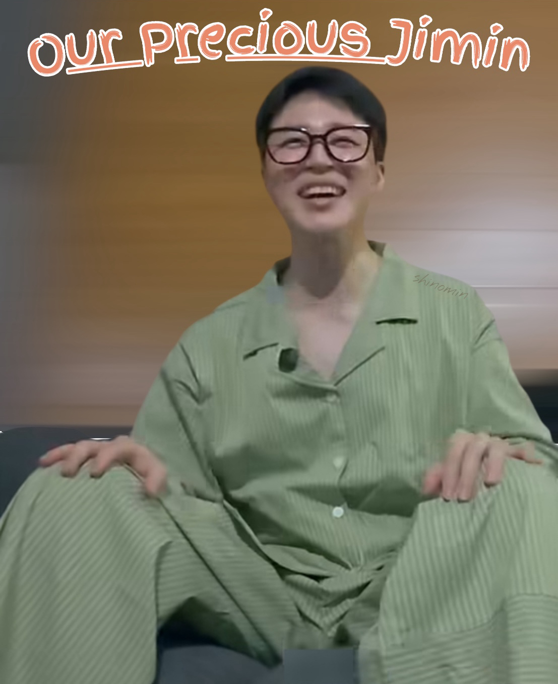 Recent activity shot of Jimin (BTS)