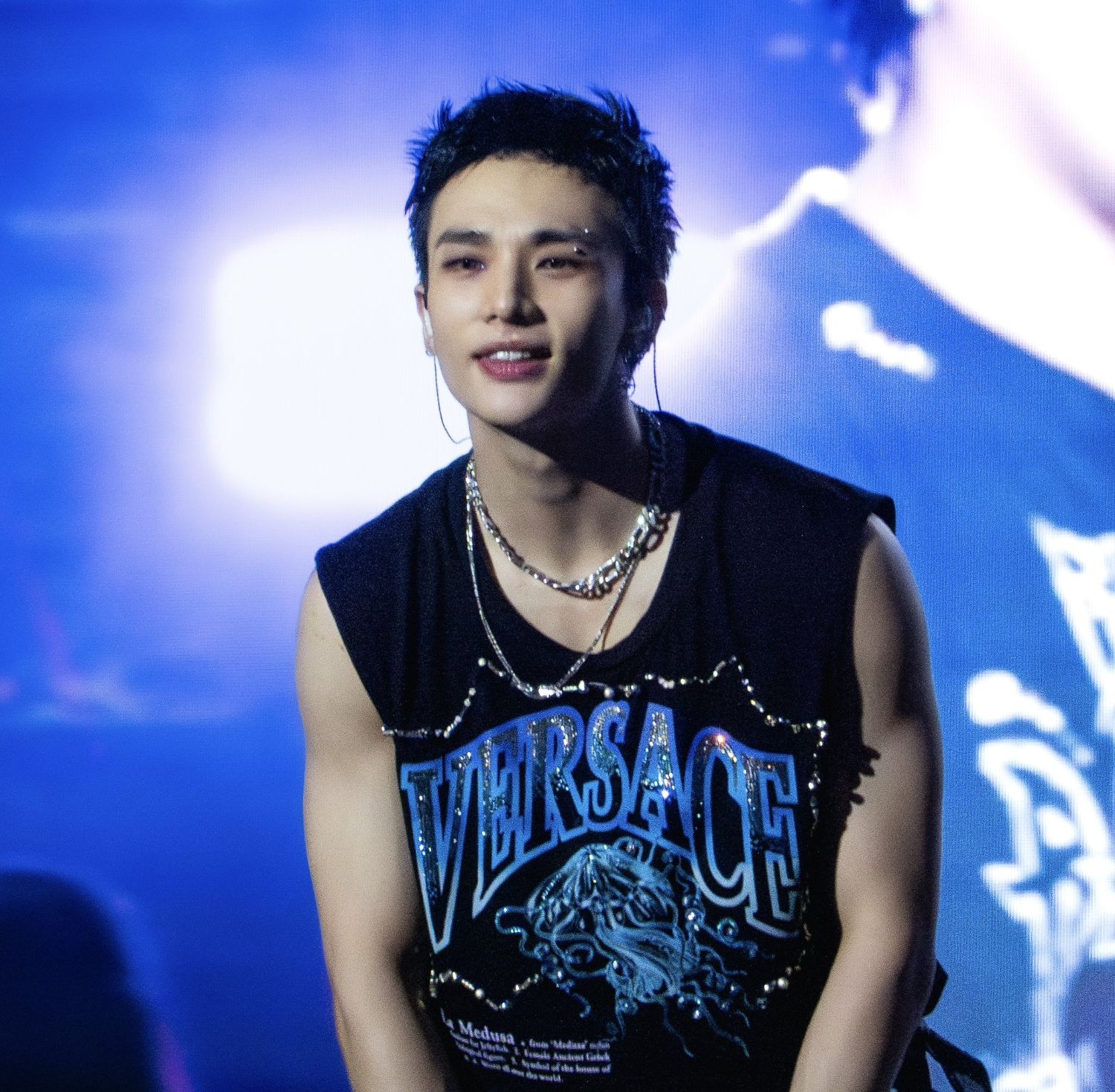 Recent activity shot of Hyunjin (Stray Kids)