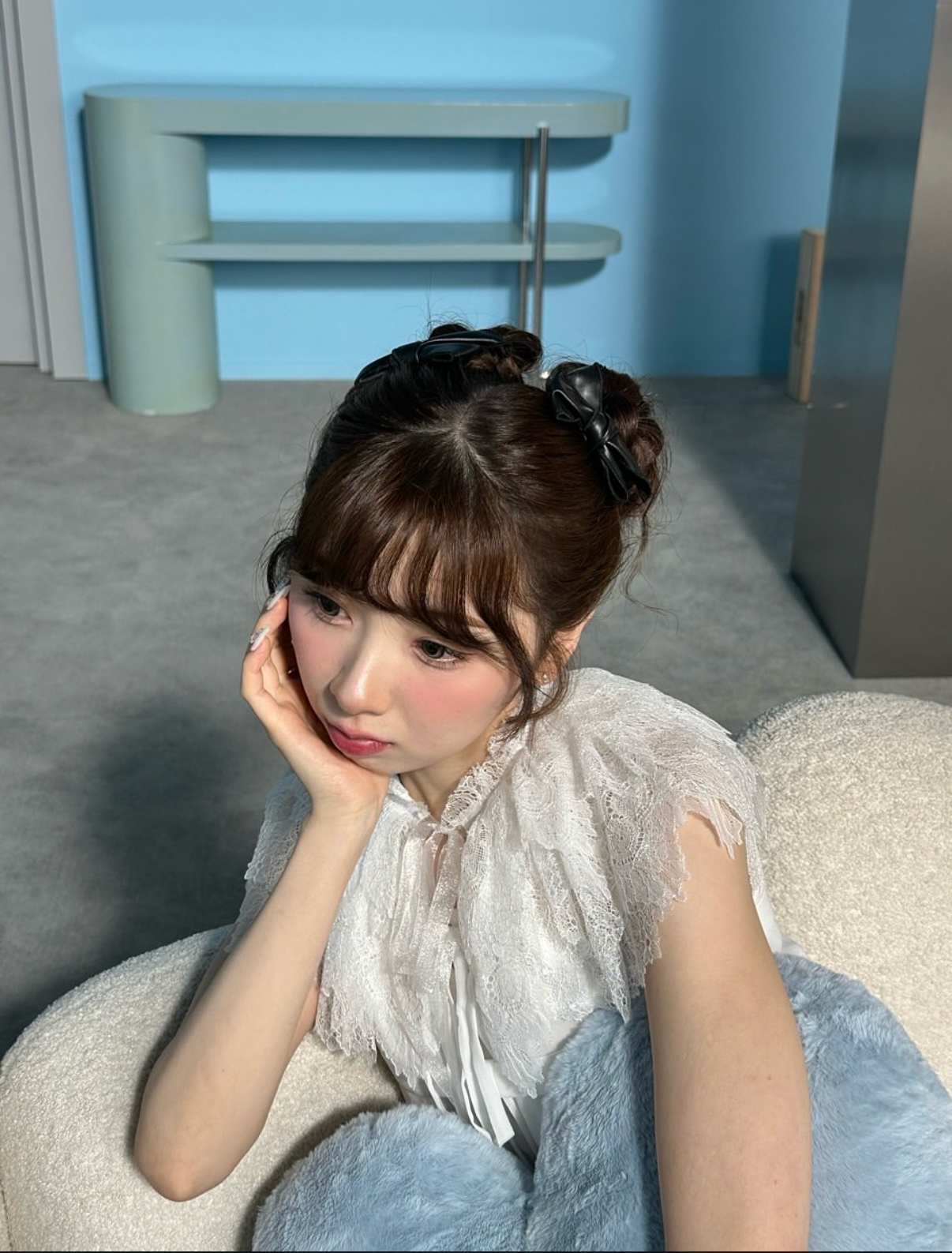 Behind-the-scenes cut of Miihi (NiziU)