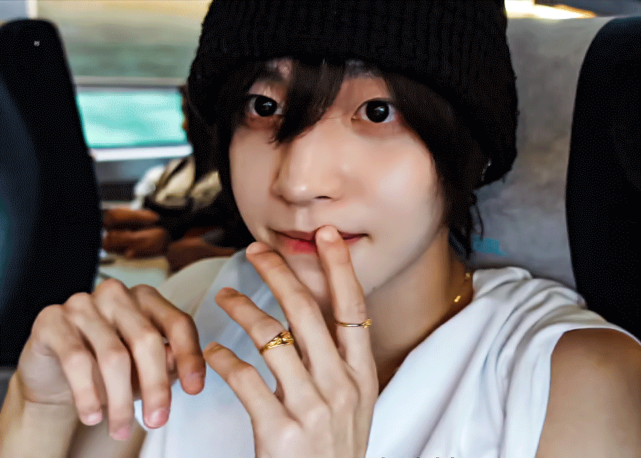 Behind-the-scenes cut of Wonbin (RIIZE)