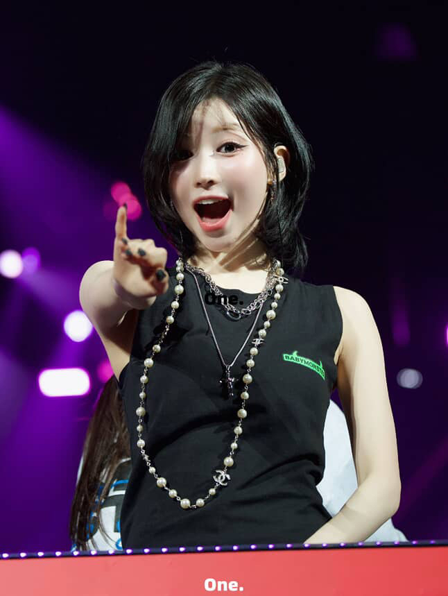 A moment captured by Asa (BABYMONSTER)'s fan