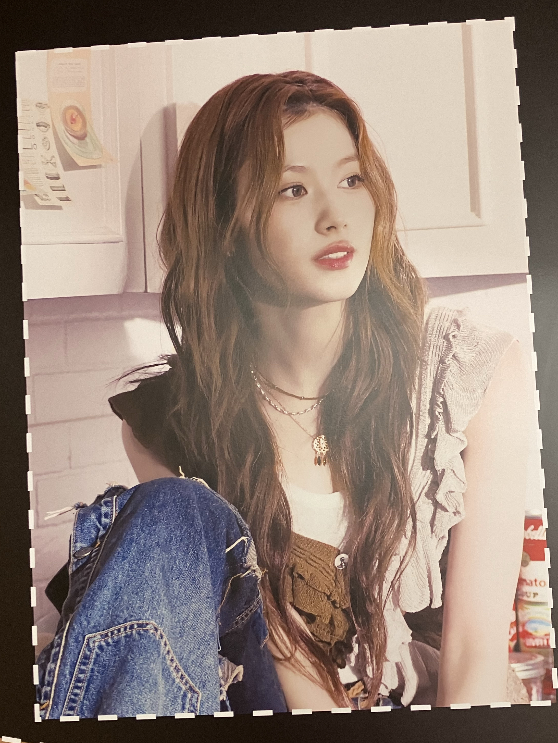 Recent activity shot of Momo (TWICE)
