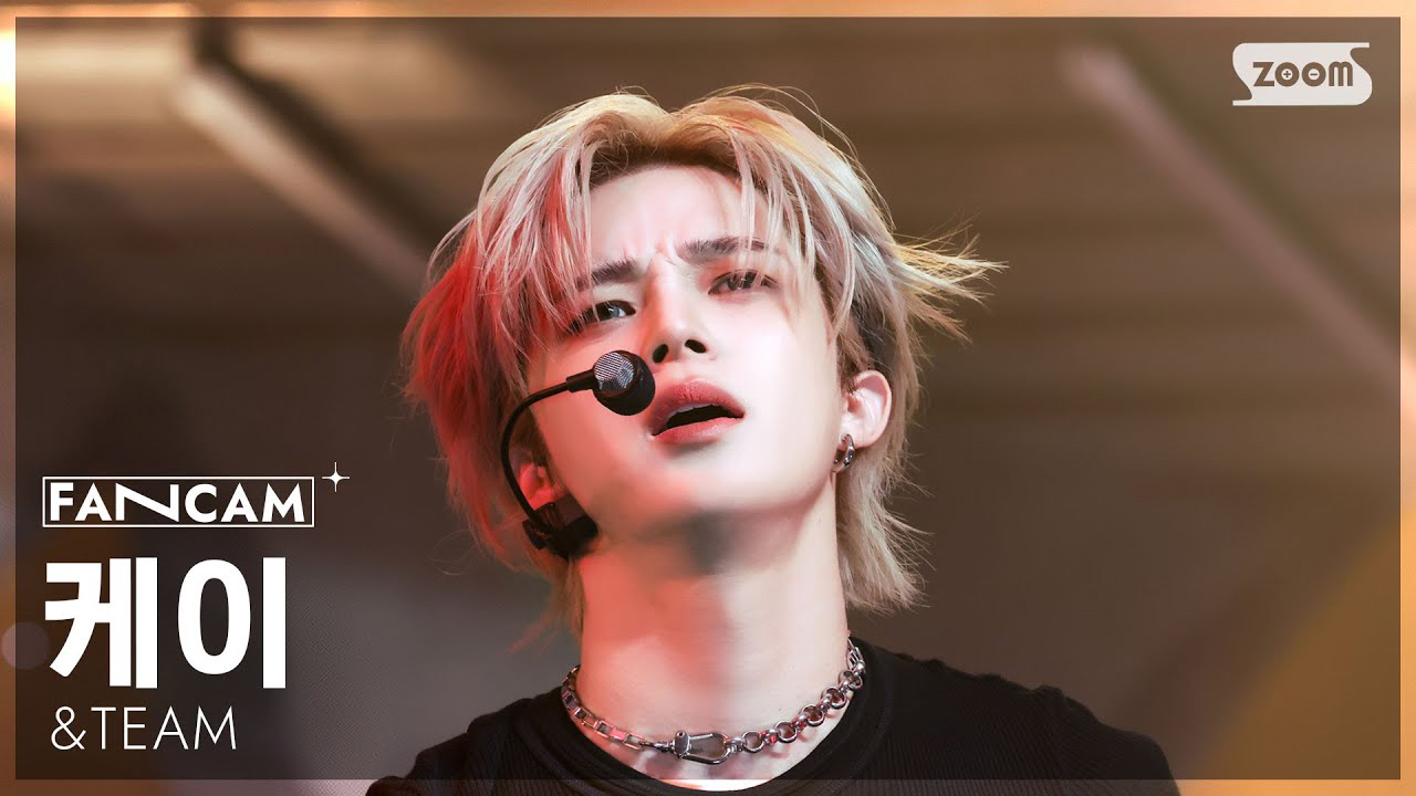 A moment captured by K (&TEAM)'s fan