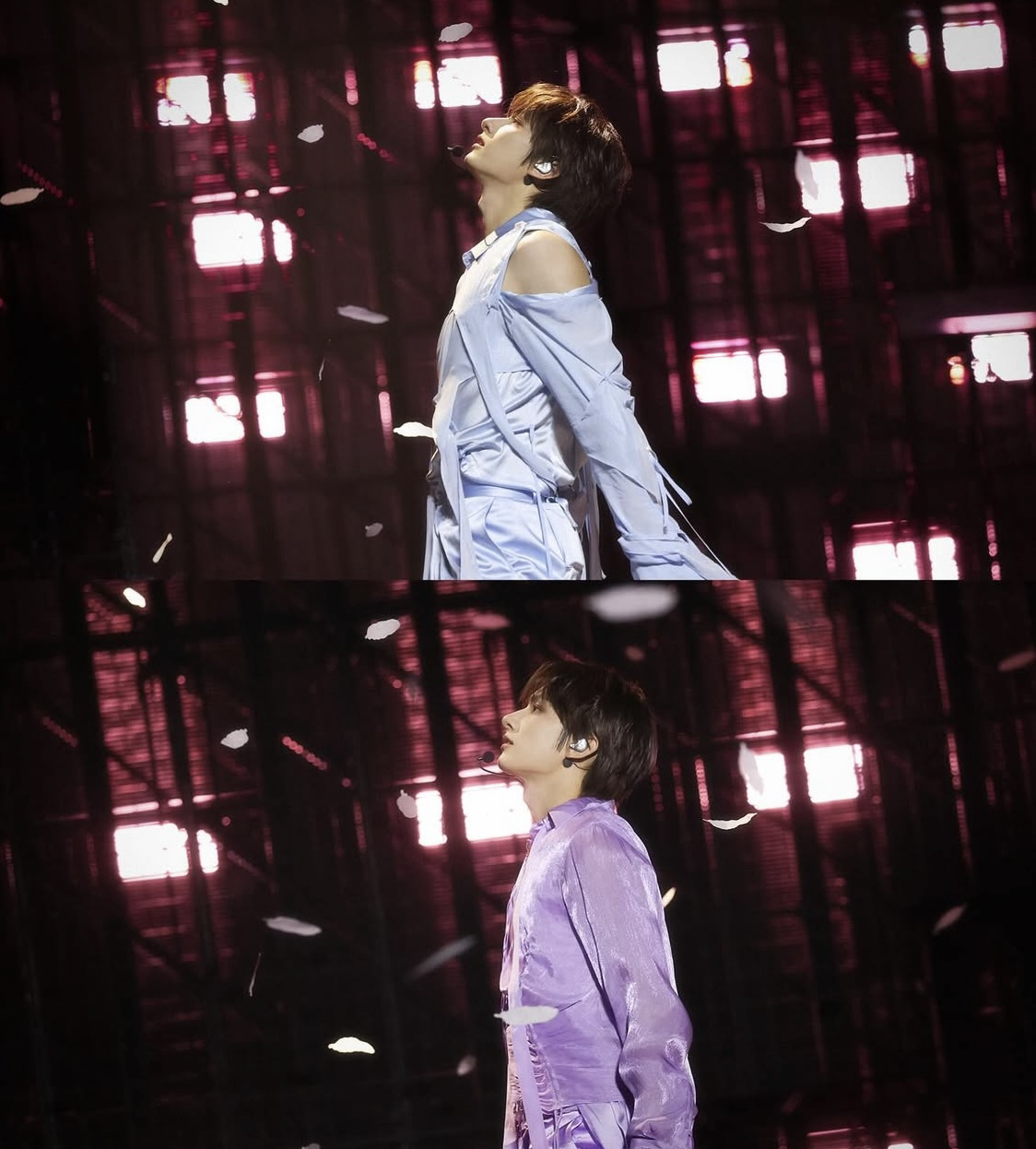 A moment captured by Jun (SEVENTEEN)'s fan