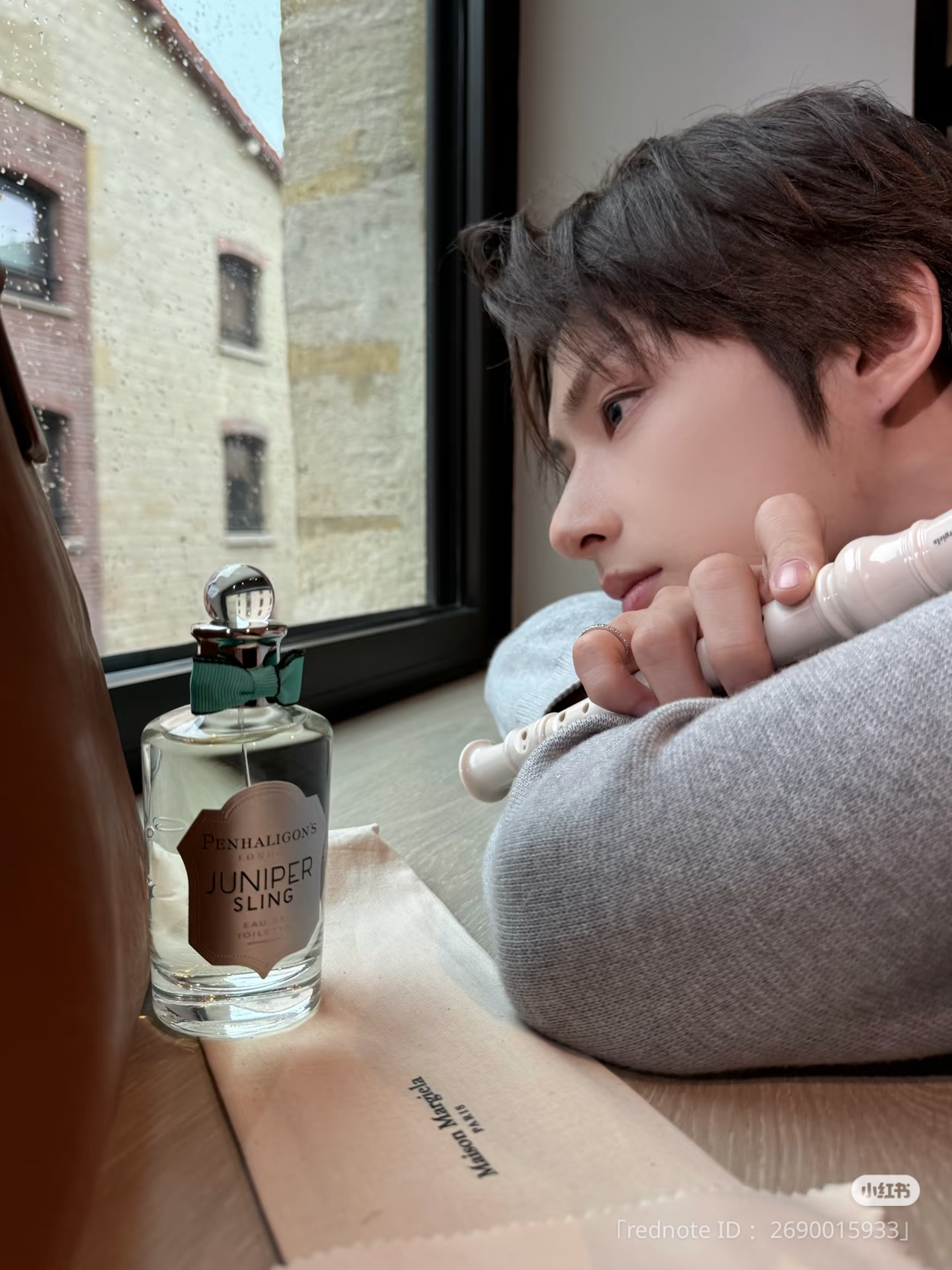A moment captured by Jun (SEVENTEEN)'s fan