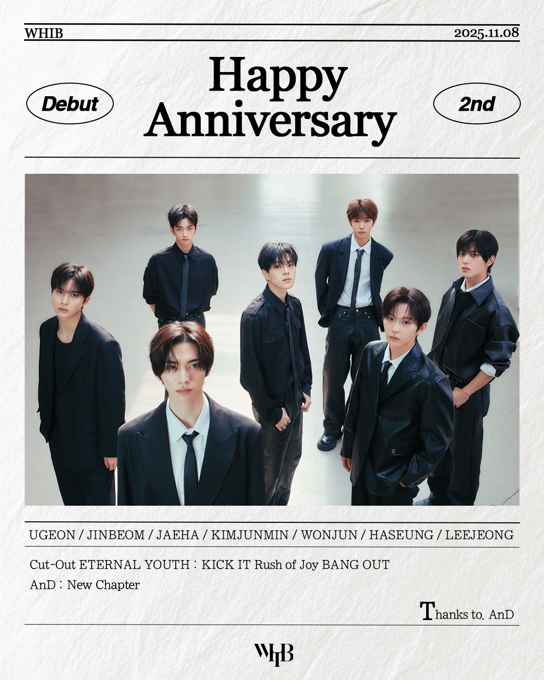 A moment captured by Kim Junmin (WHIB)'s fan