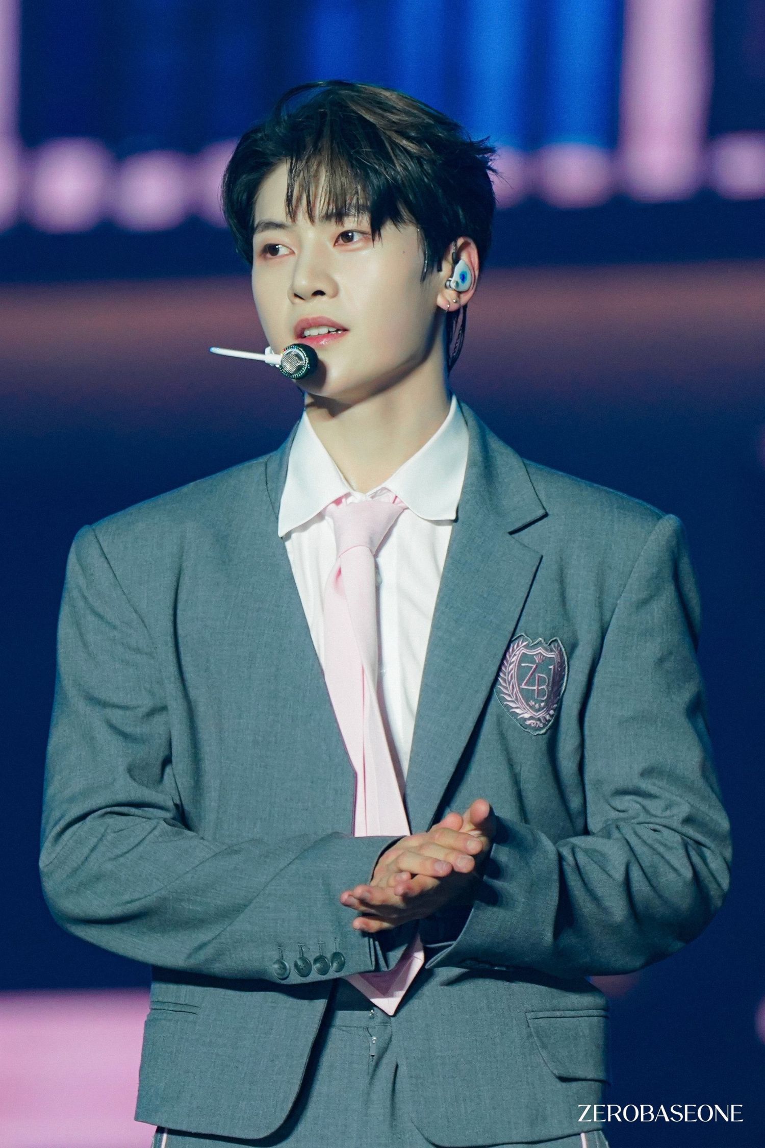 Recent activity shot of Seok Matthew (ZEROBASEONE)