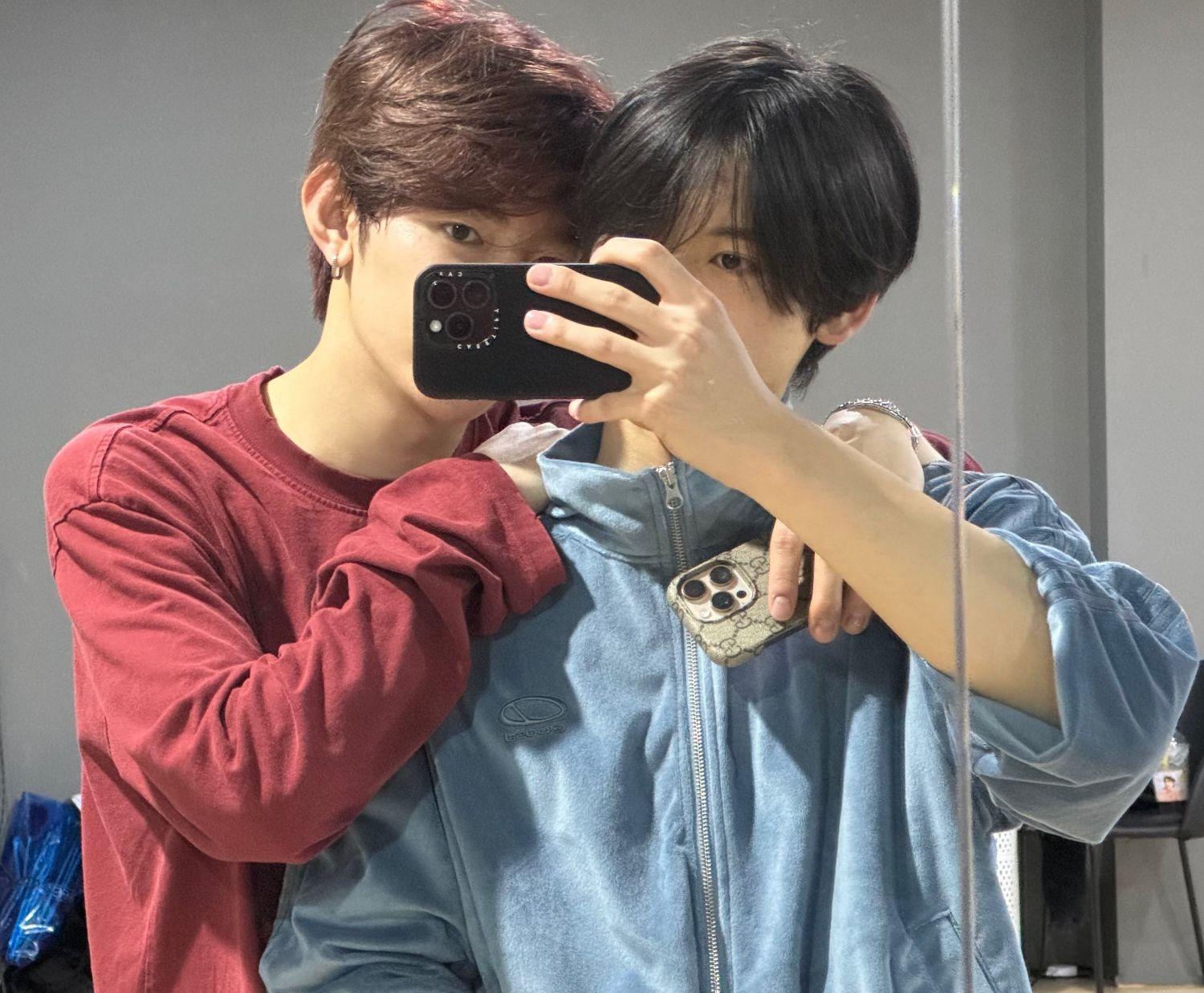 Behind-the-scenes cut of Han Yujin (ZEROBASEONE)