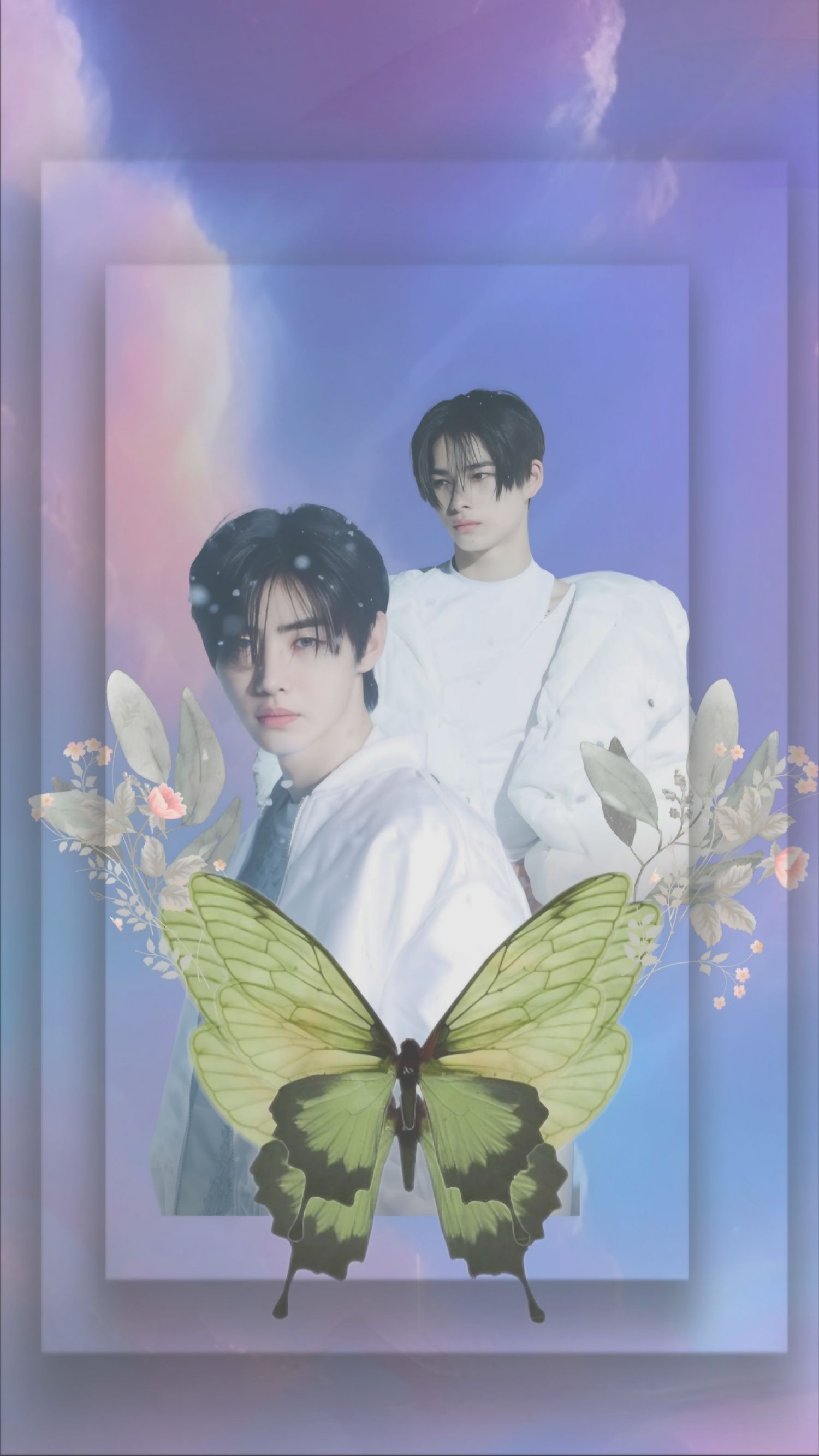 A heartfelt wallpaper shared by Sunghoon (ENHYPEN)'s fans