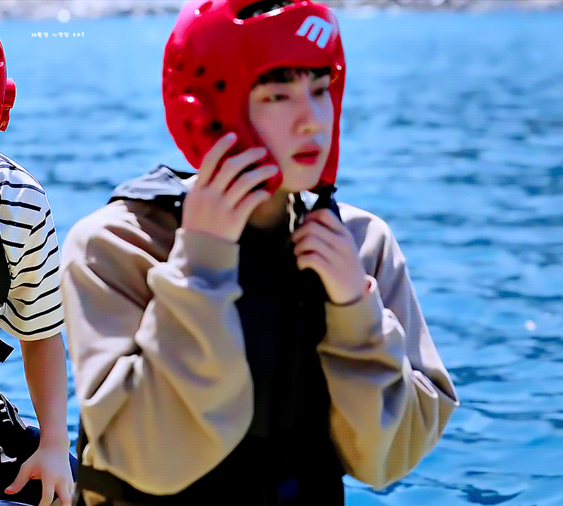 Recent activity shot of Jin_BTS