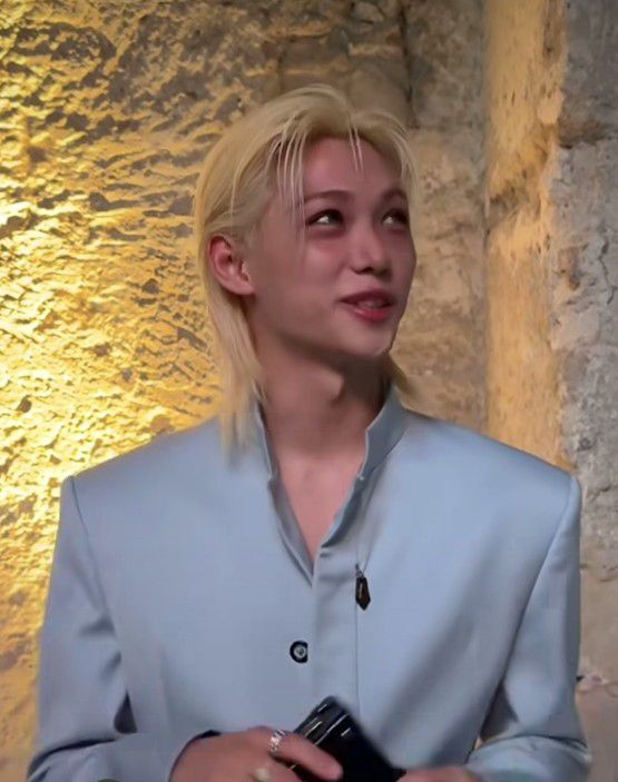 Felix (Stray Kids)粉丝拍下的瞬间