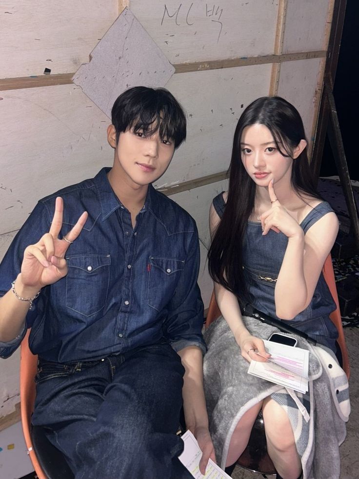 A moment captured by Minju (ILLIT)'s fan