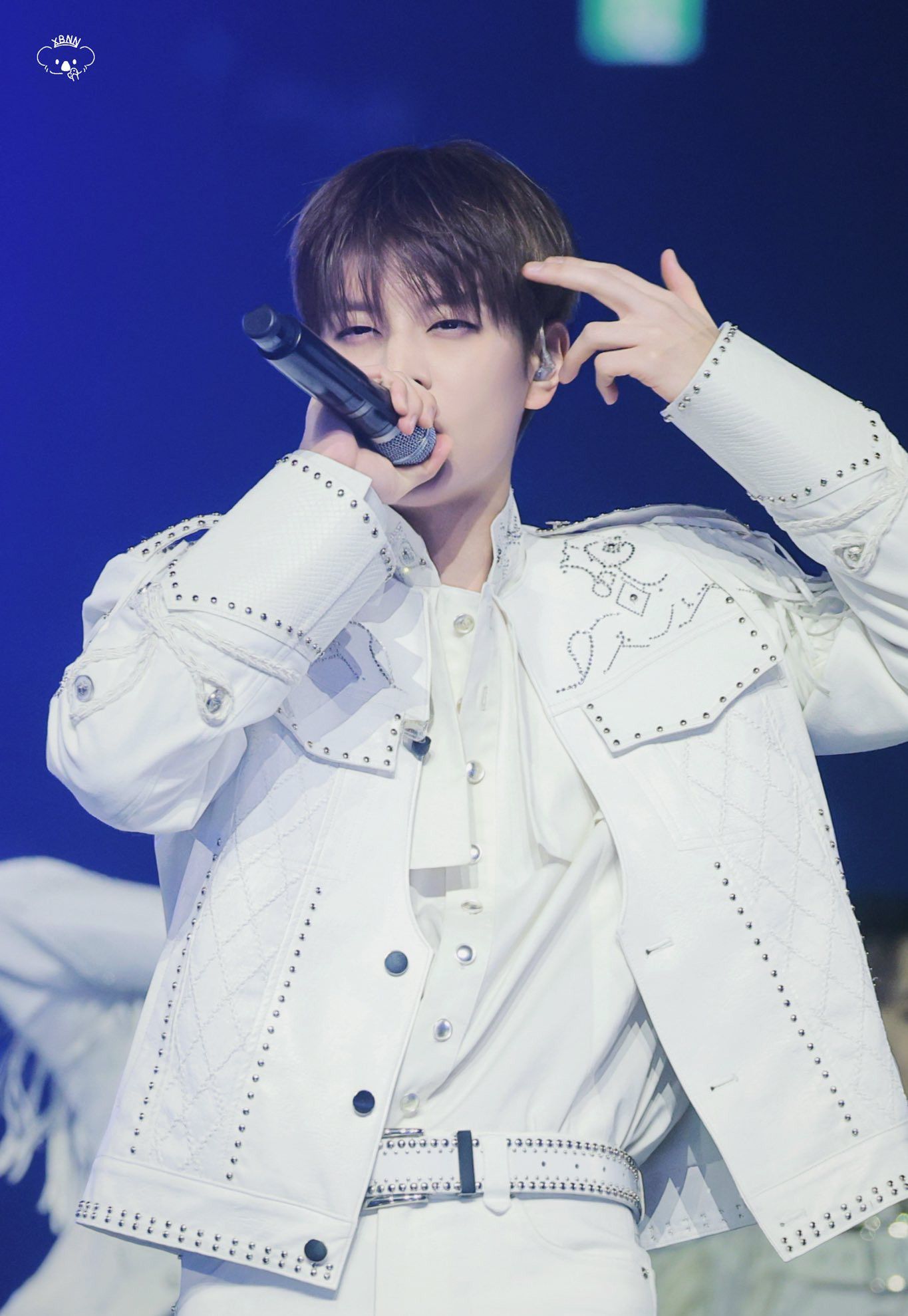 A moment captured by Seungmin (Stray Kids)'s fan