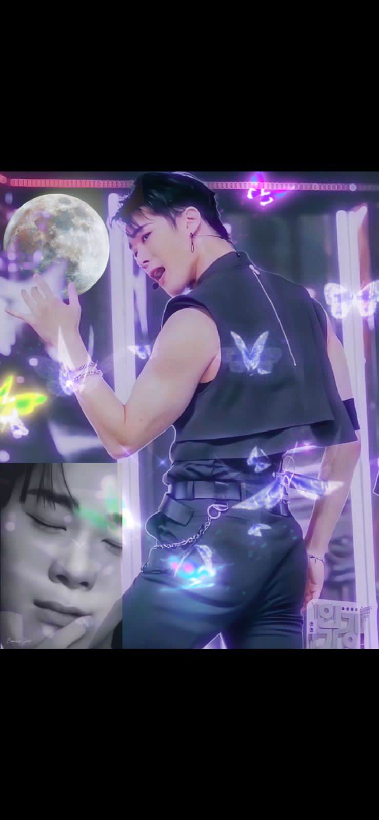Recent activity shot of Moonbin (ASTRO)