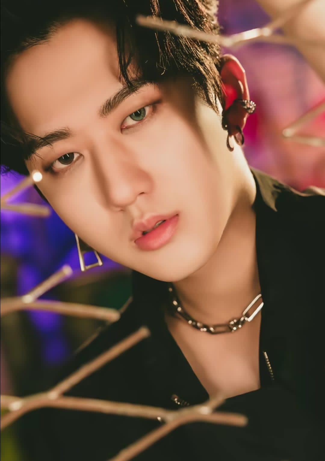 A moment captured by Changbin (Stray Kids)'s fan