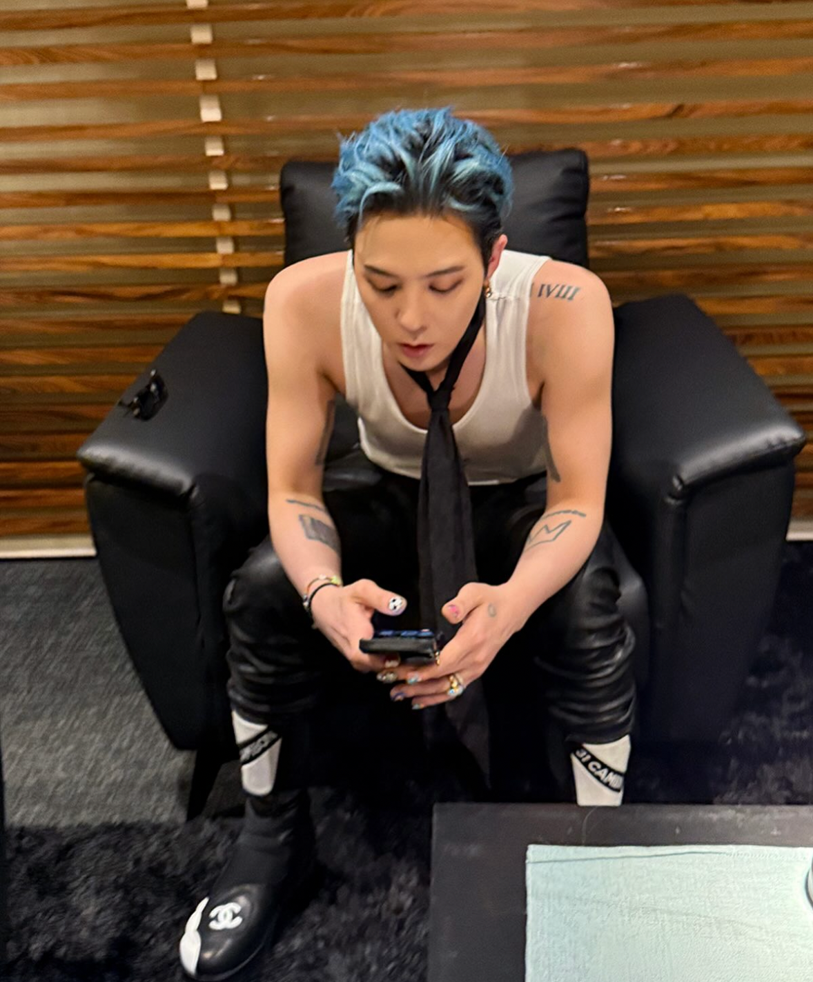 Recent activity shot of G-DRAGON (BIGBANG)