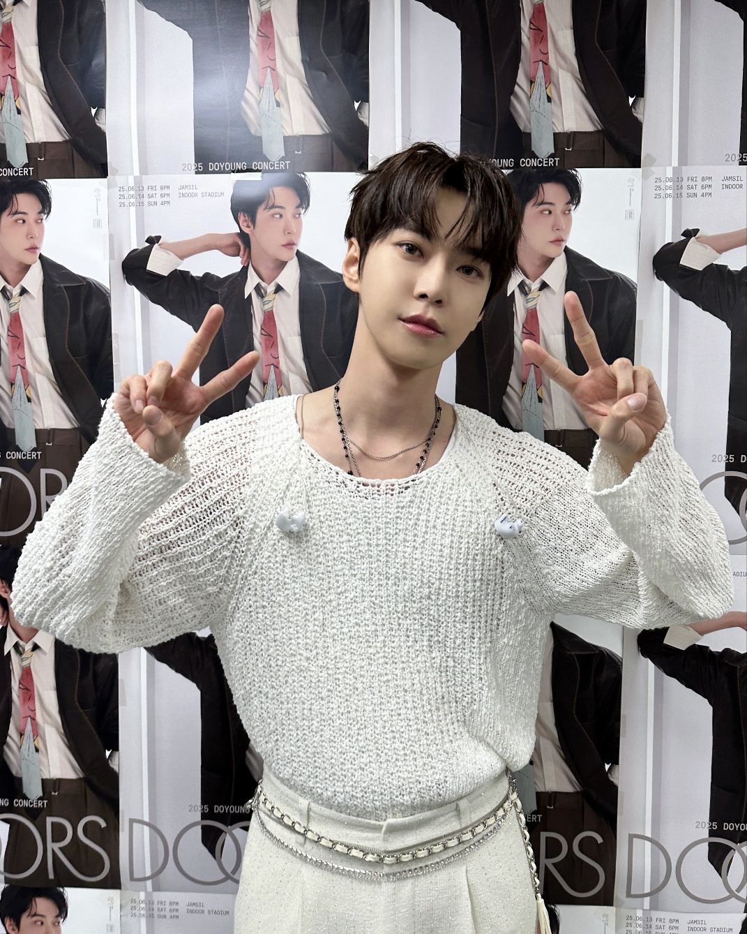 A moment captured by Doyoung (NCT 127)'s fan