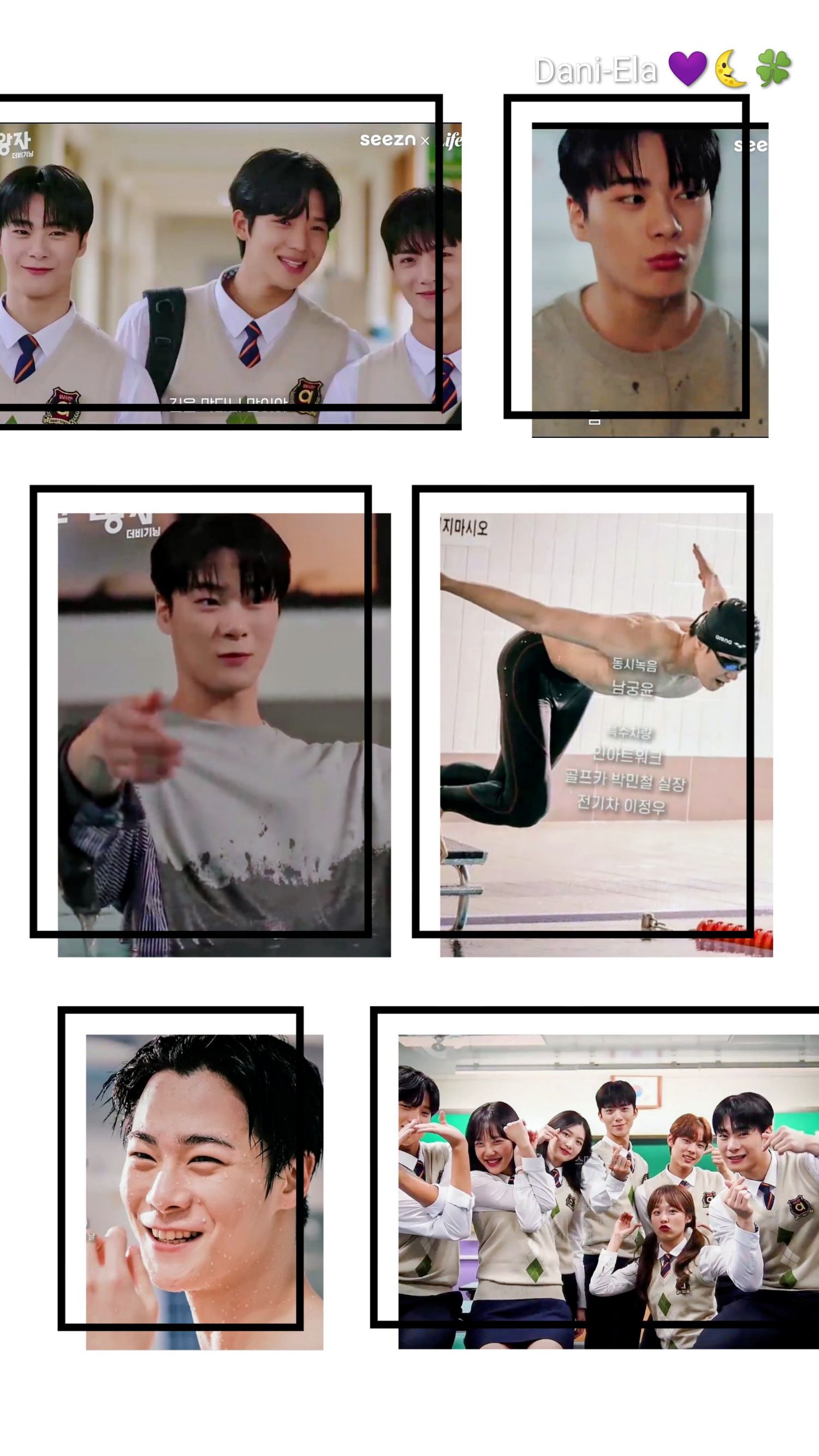 A moment captured by Moonbin (ASTRO)'s fan