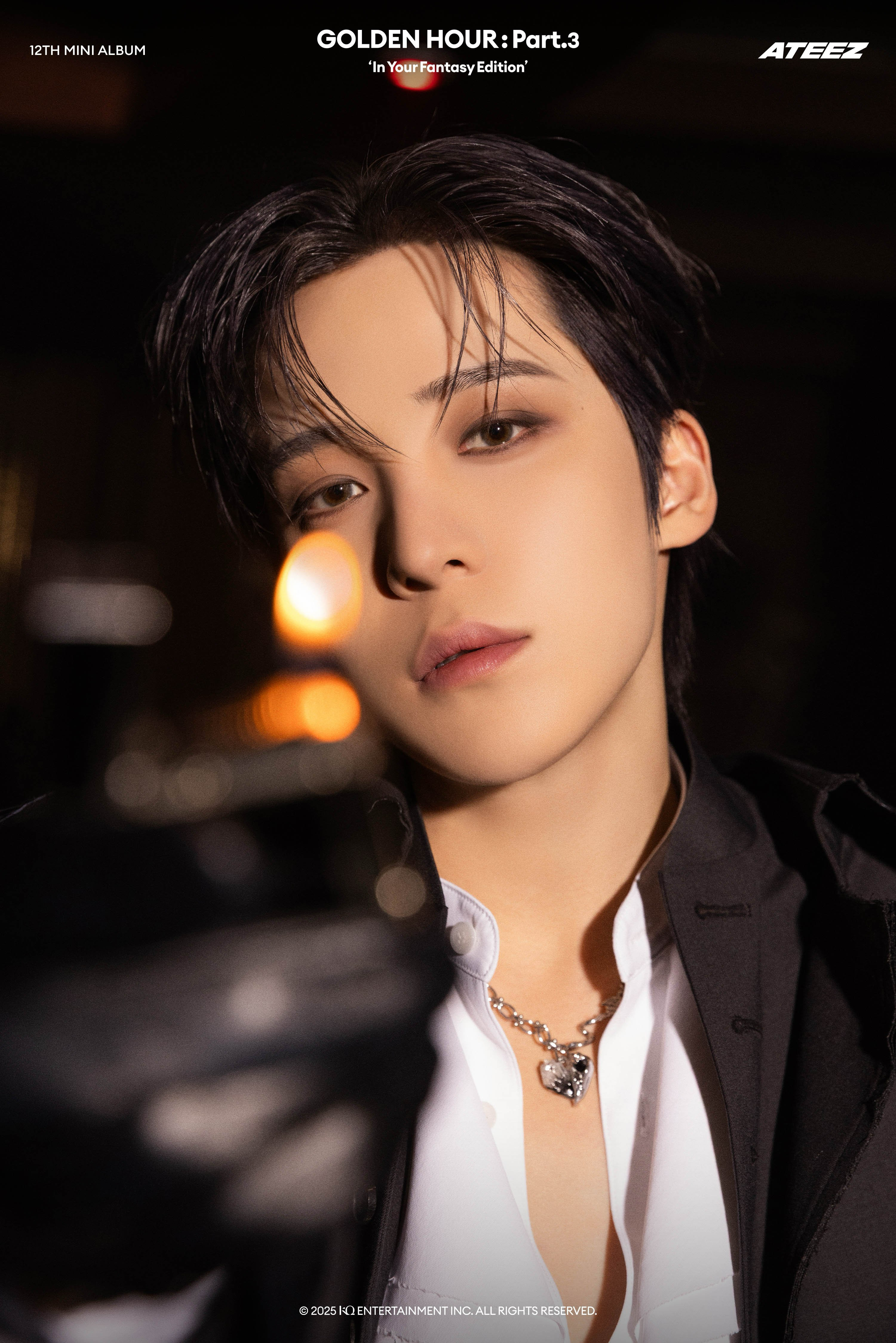 Behind-the-scenes cut of Yunho (ATEEZ)