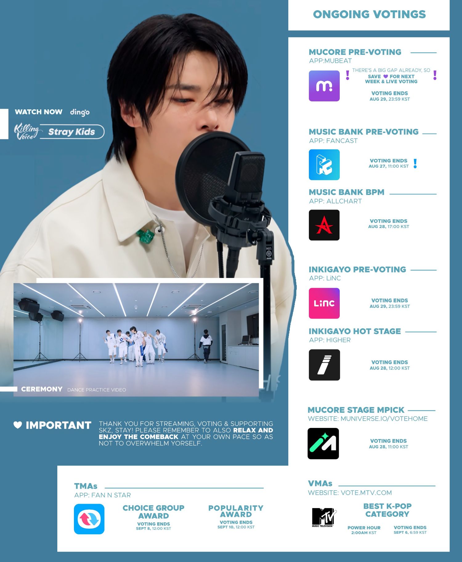Recent activity shot of I.N (Stray Kids)