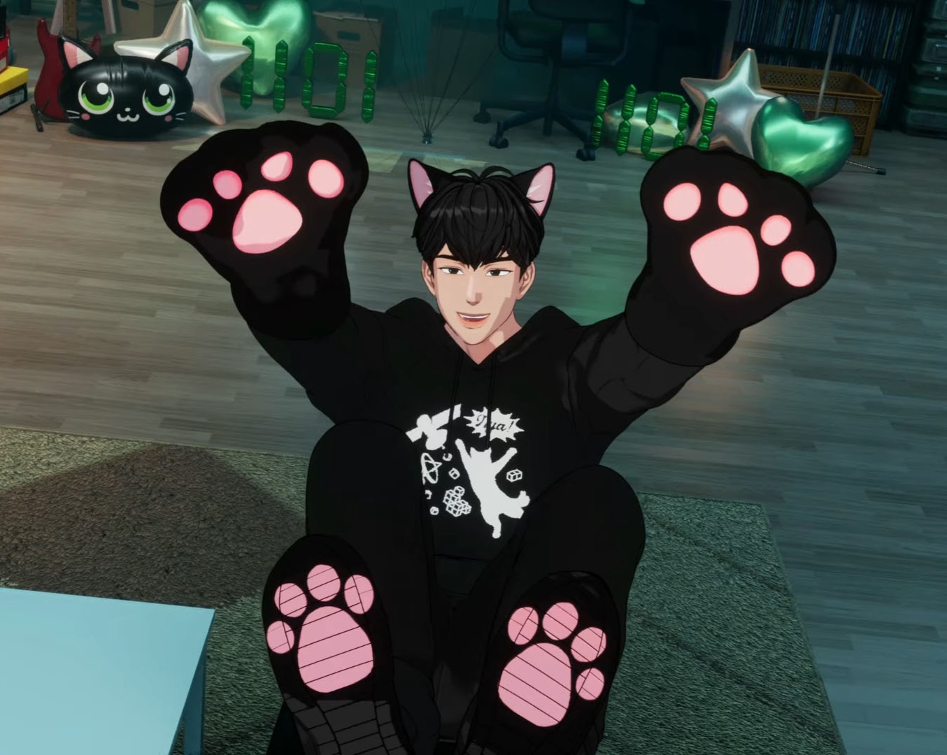 A moment captured by Hamin (PLAVE)'s fan