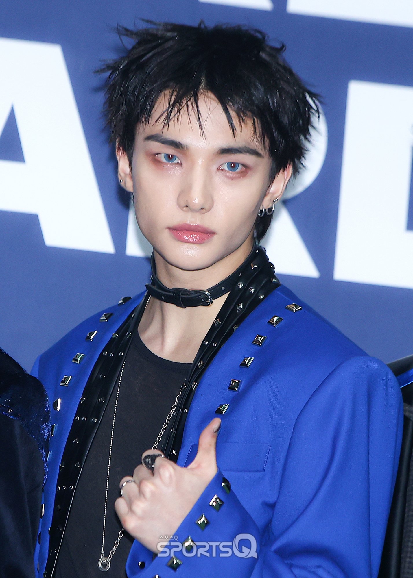 Recent activity shot of Hyunjin (Stray Kids)