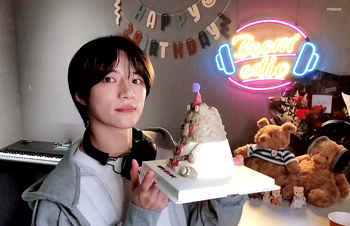 Behind-the-scenes cut of Beomgyu (TOMORROW X TOGETHER)