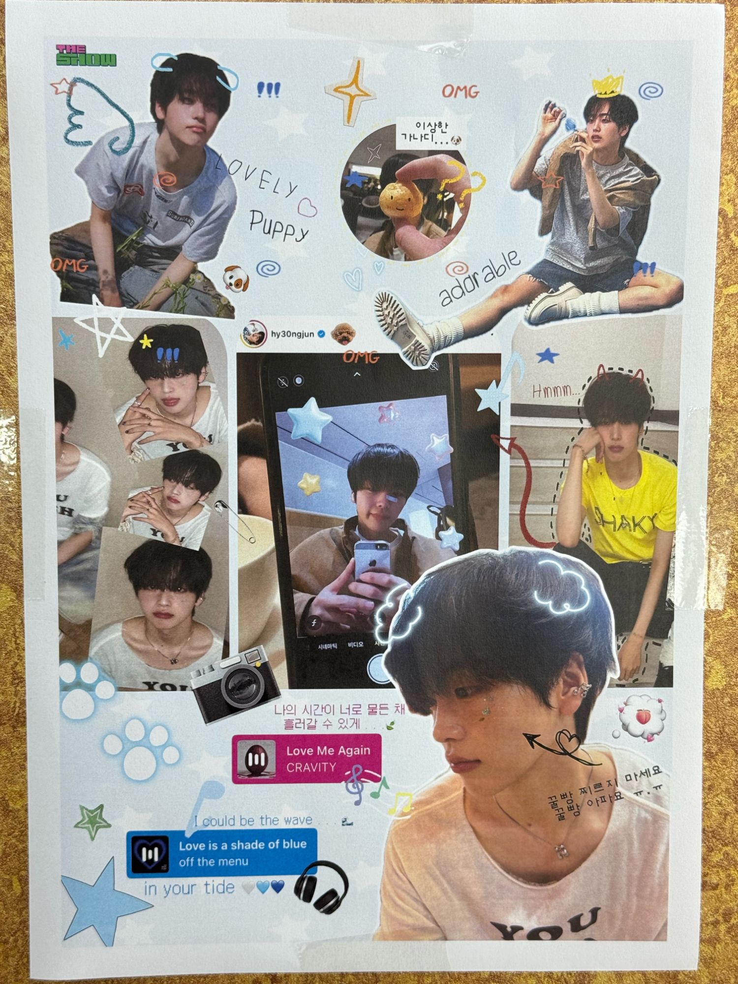 Behind-the-scenes cut of Hyeongjun (CRAVITY)