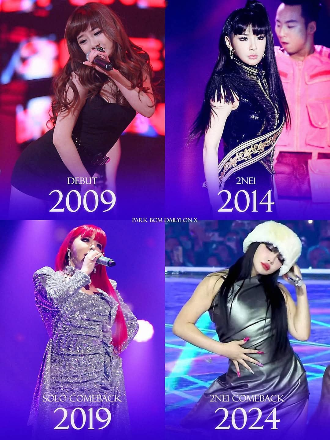 Behind-the-scenes cut of Park Bom (2NE1)