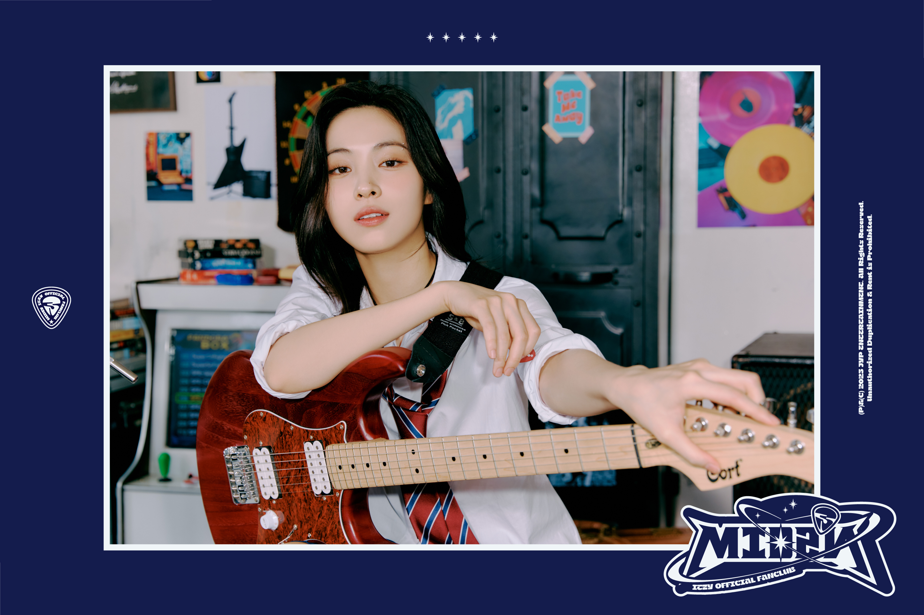 留眞 (ITZY)的幕后花絮