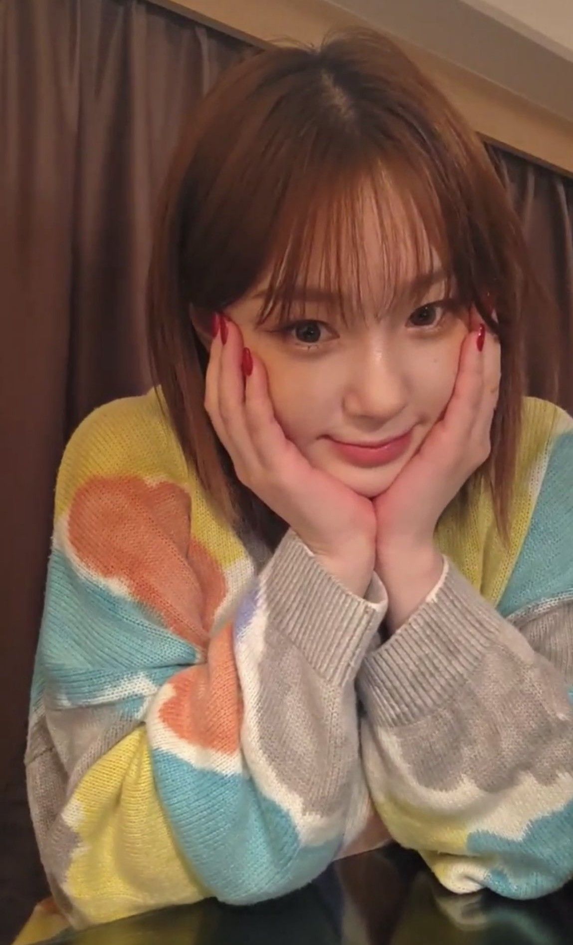 A moment captured by Kim Chaehyun (Kep1er)'s fan