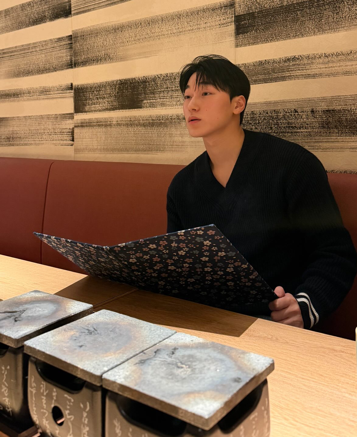 Recent activity shot of San (ATEEZ)
