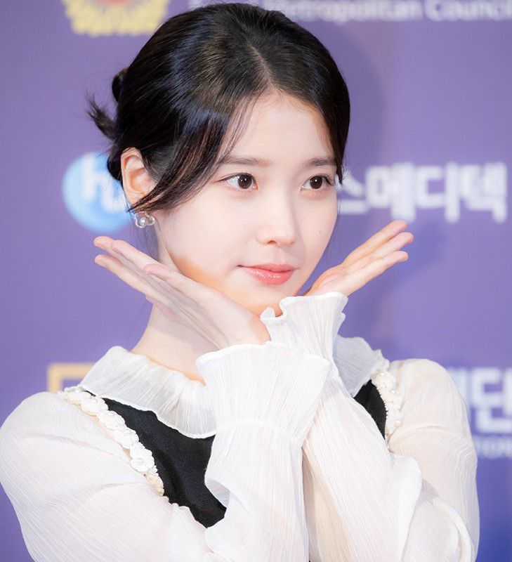 A moment captured by IU's fan