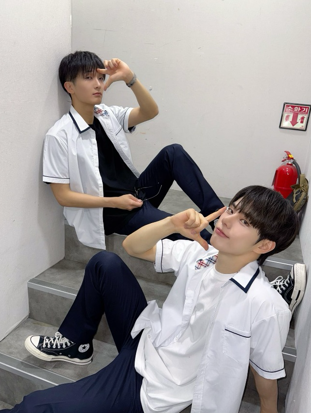 Behind-the-scenes cut of Sumin (Xikers)