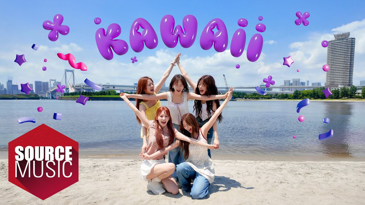 Potret di balik layar Kim Chaewon (LE SSERAFIM)
