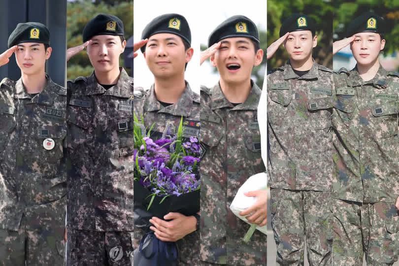 Foto aktivitas terbaru BTS