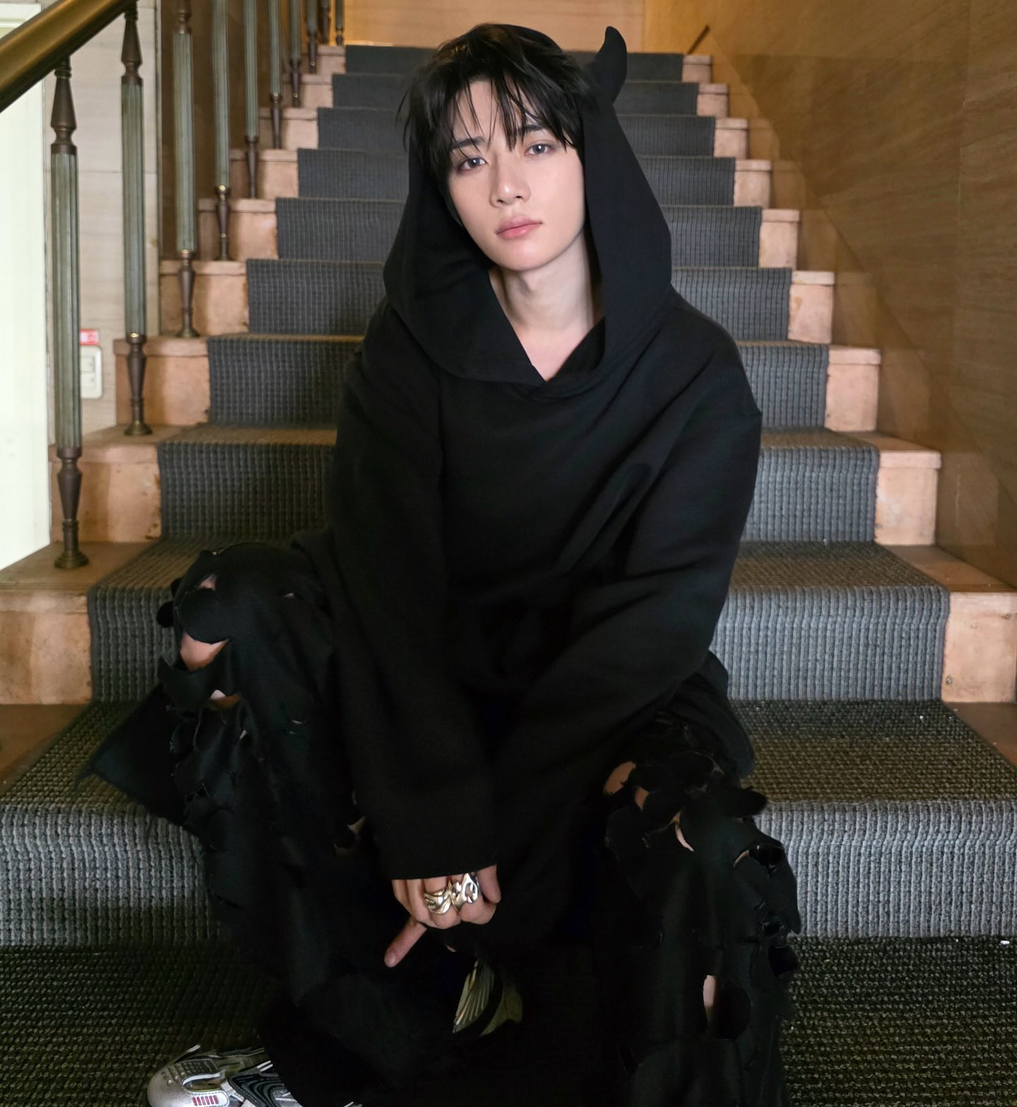 A moment captured by Beomgyu (TOMORROW X TOGETHER)'s fan
