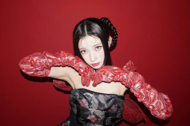 Asa (BABYMONSTER)粉丝拍下的瞬间