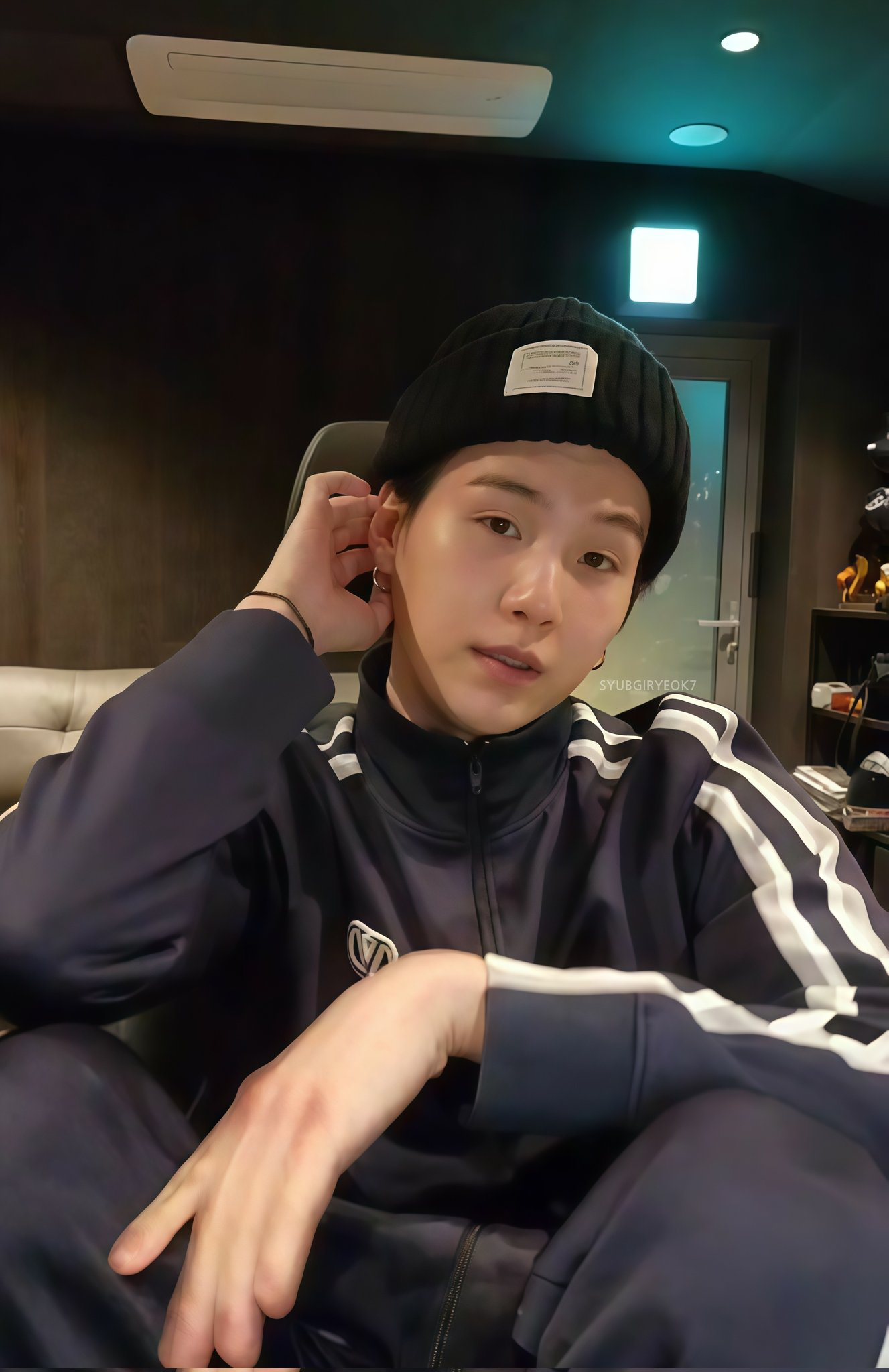 Recent activity shot of SUGA (BTS)
