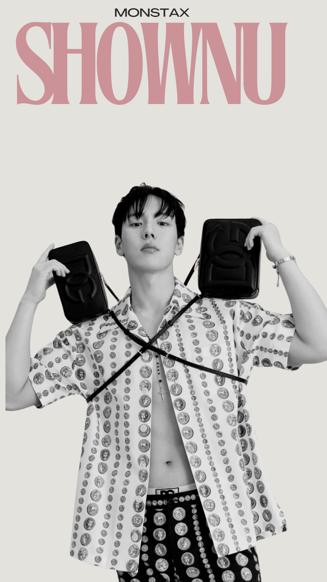 Behind-the-scenes cut of Shownu (MONSTA X)