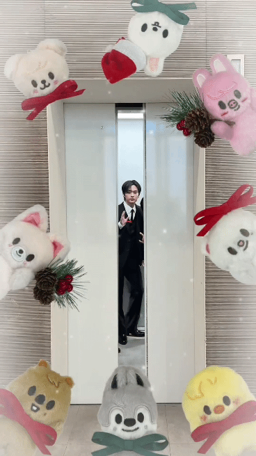 Stray Kidsの舞台裏ショット