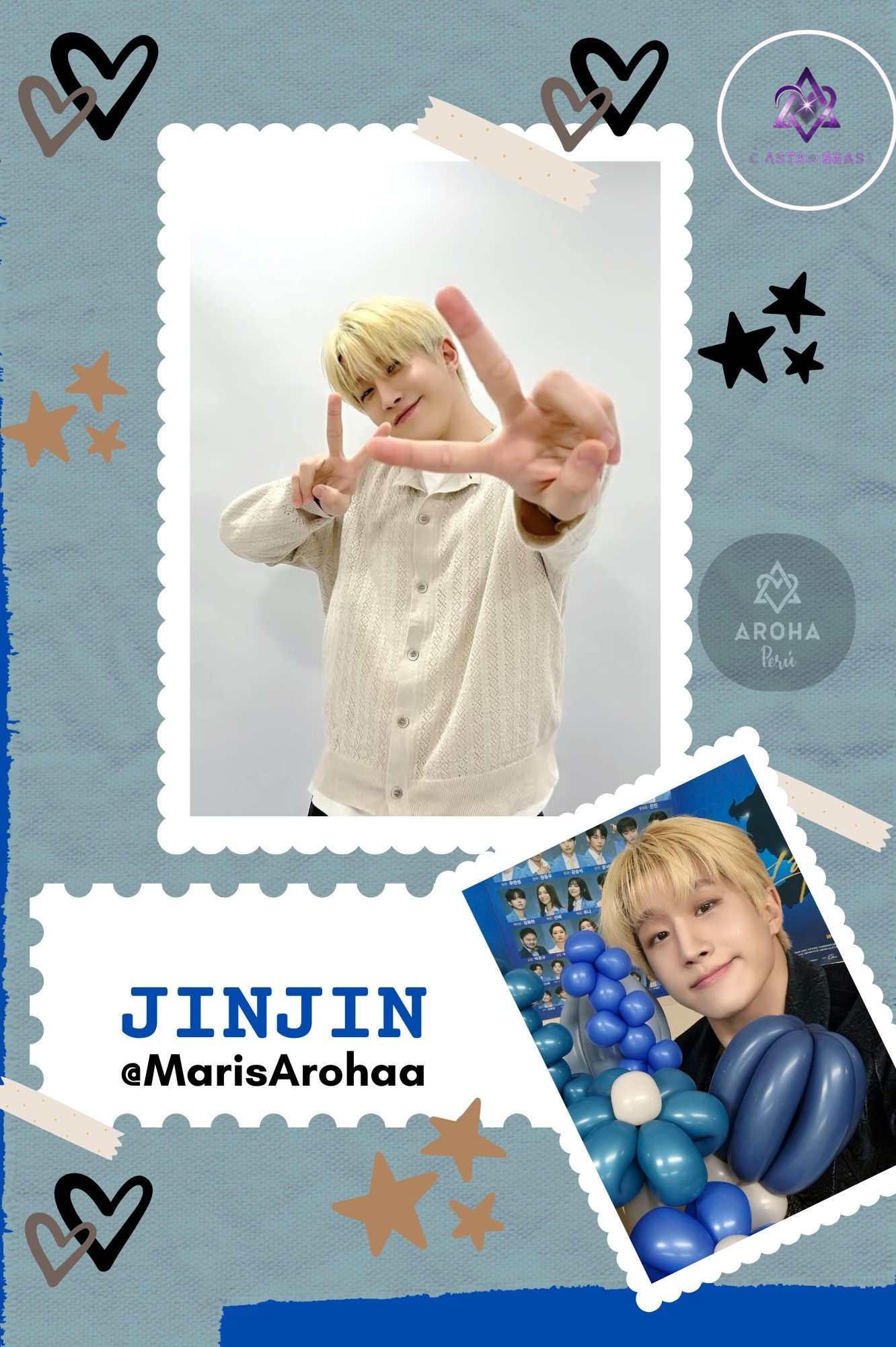 A moment captured by Jinjin (ASTRO)'s fan