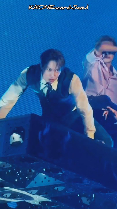 A moment captured by Kai (EXO)'s fan