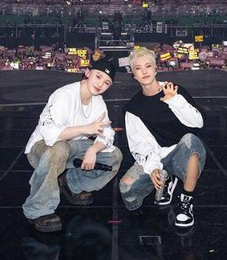 A moment captured by Woozi (SEVENTEEN)'s fan