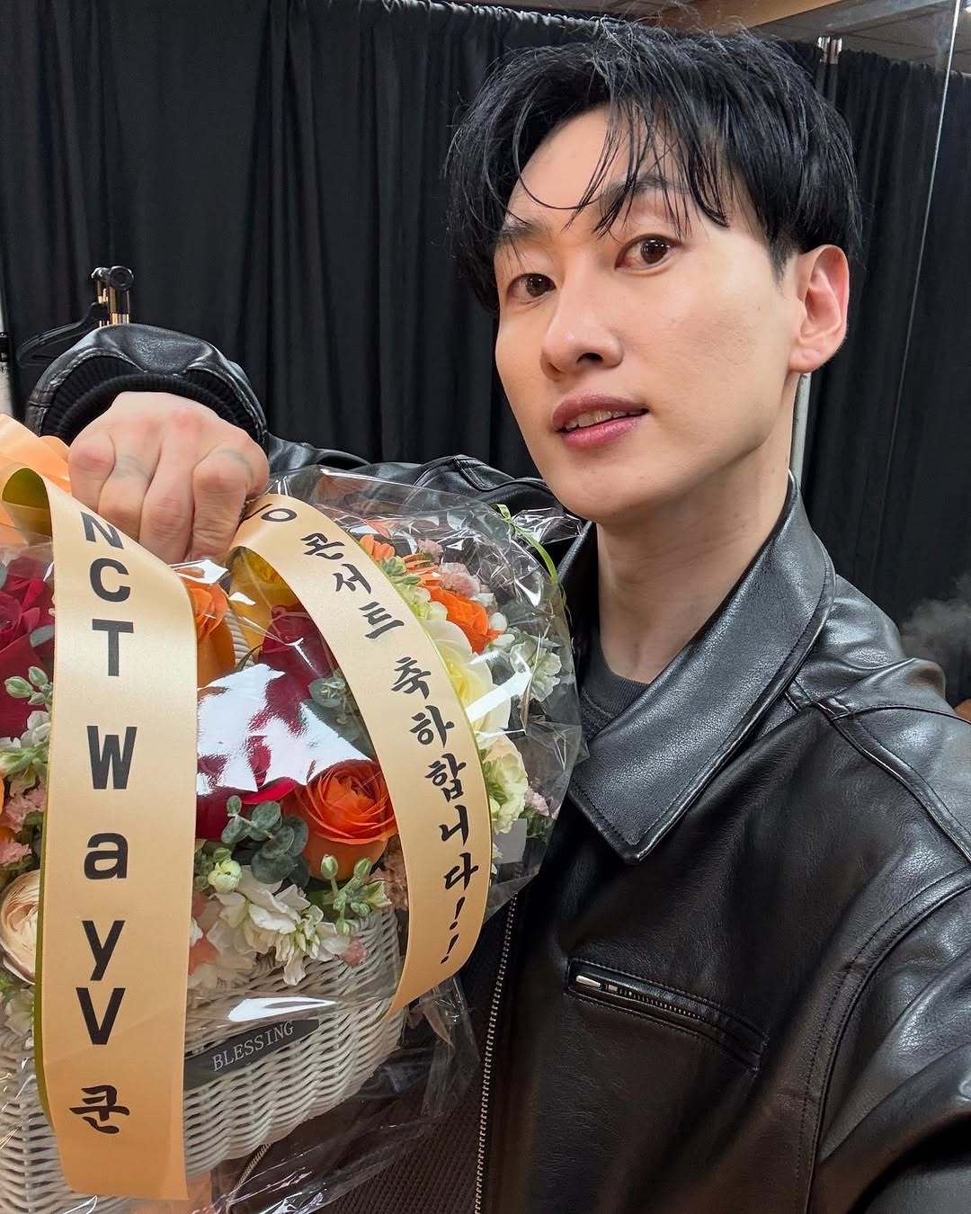 A moment captured by Super Junior's fan